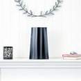 thumbnail image 2 of Nearly Natural 0873-BK 14 in. Modern Metal Vase, Black, 2 of 3