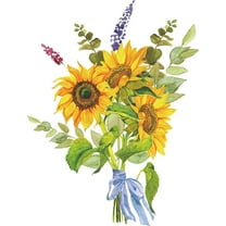 Sunflower Flower Wall Art Stickers Removable Vinyl Decal Home Decoration