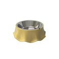 thumbnail image 6 of Cat Bowls Water Skirt Hem Shell and Non Slip Food Bowl Cute for Pet Supplies Yellow, 6 of 8