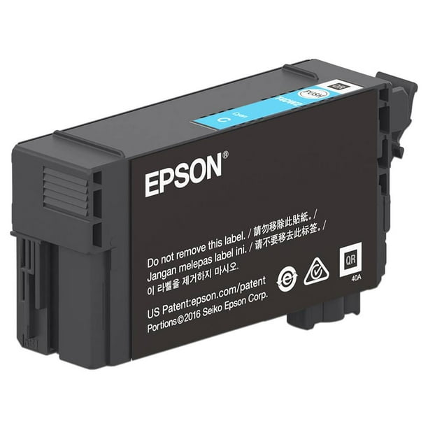 Cartucho de Tinta Epson UltraChrome XD2 Cian, Modelo: T40W220. Epson T40W220