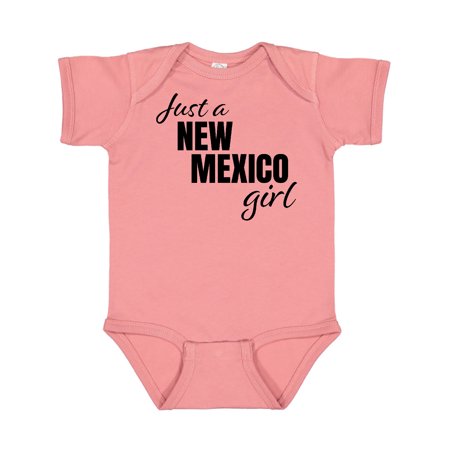 

Inktastic Just a New Mexico Girl Born and Raised Gift Baby Girl Bodysuit