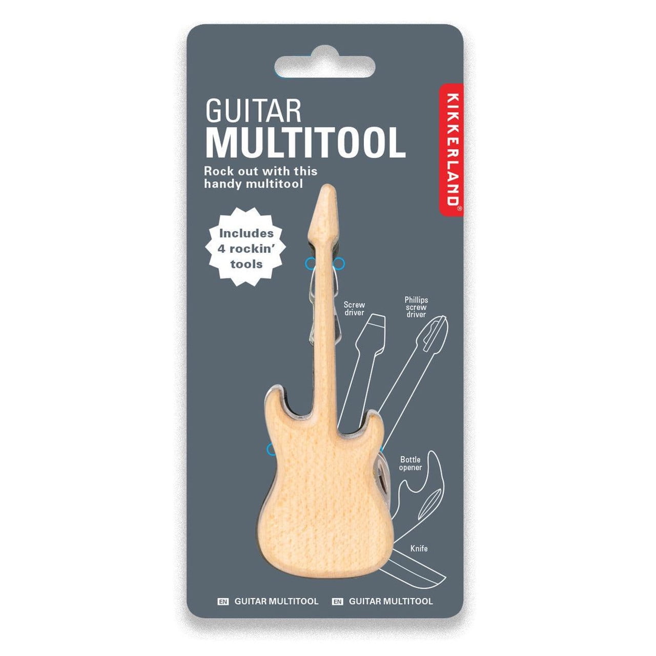 Kikkerland Guitar Multi Tool
