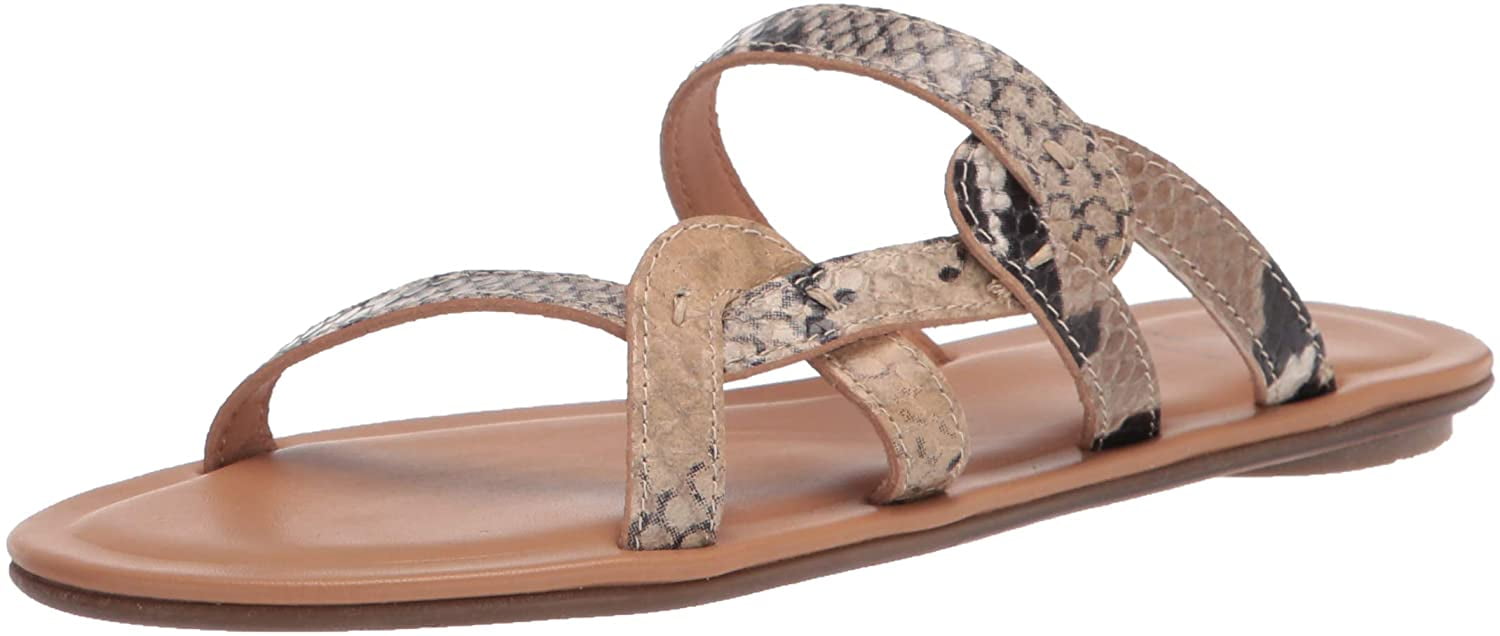 aquatalia leather flat sandals