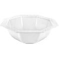 thumbnail image 2 of 96 oz Pearl Plastic Bowl Octagon Shape - Elegant Disposable Serving Bowl for Weddings, Parties, and Special Events - Durable, Stylish, Reusable Tableware - Perfect for Catering and Buffets (24), 2 of 2