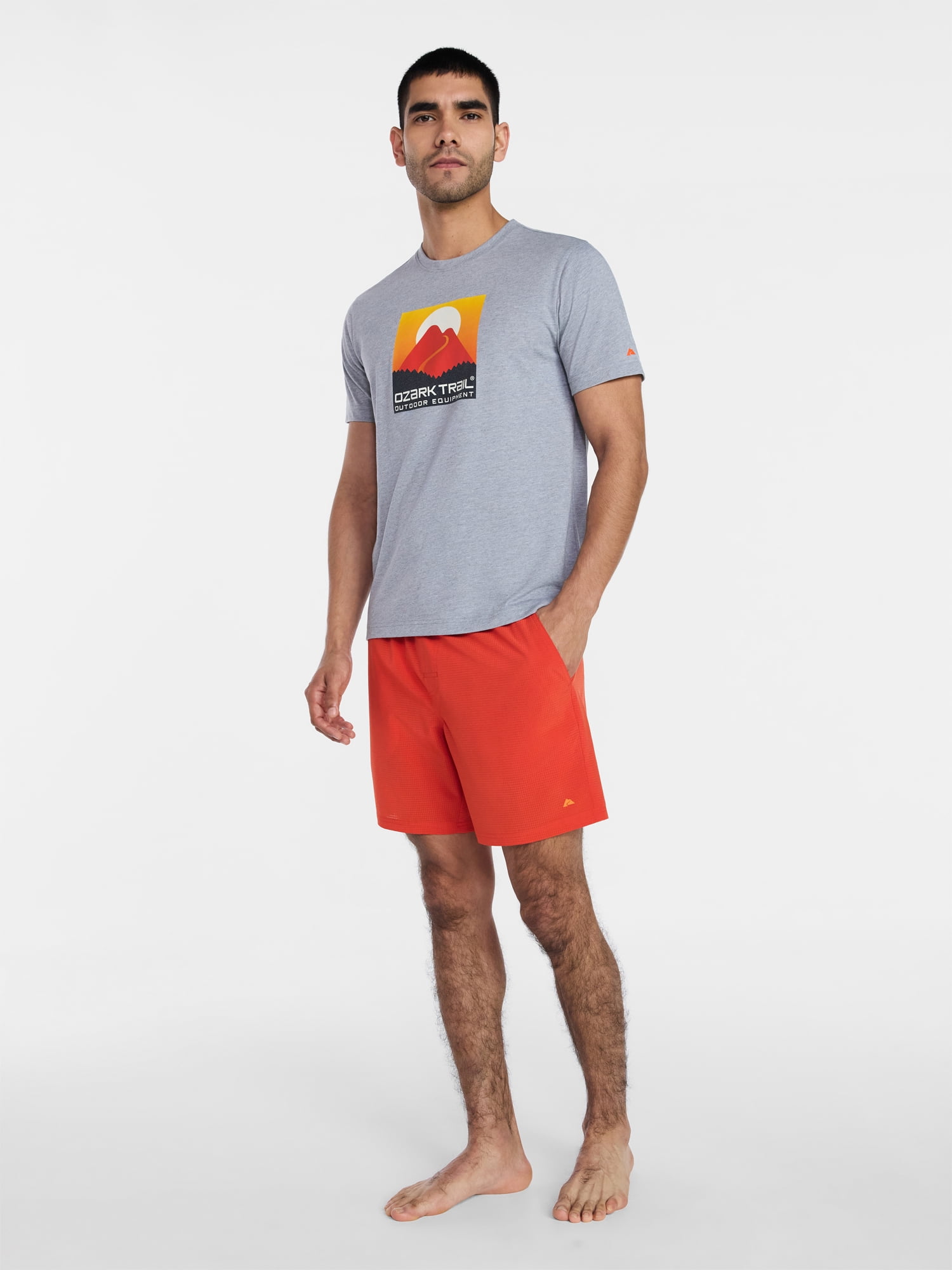 Ozark Trail Men's Swim Trunks, Size S-3XL