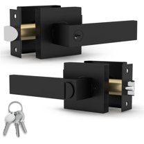 Mega Handles | Robell Entry Lever | Matte Black