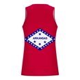 thumbnail image 4 of Njoeus USA State Flag Print Men's Tank Tops Summer Beach Sleeveless Cool Graphic Tees Shirts for Men Casual Gym Workout T-Shirt Athletic Muscle Tee Mens Shirts S-4XL (Arkansas), 4 of 4