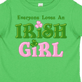thumbnail image 4 of Inktastic Loves an Irish Girl Girls Toddler T-Shirt, 4 of 5