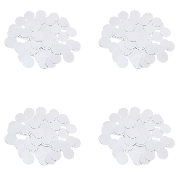 120Pcs NFC 215 Cards, for NTAG215 NFC Round Cards Rewritable NFC 215 Card Tag Compatible with TagMo and for,120 * 25mm chip,White