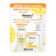 thumbnail image 1 of GARNIER Express Aclara, Sérum Anti Manchas, Crema Hidratante Tono Uniforme, Vitamina C, 2 PZS, 1 of 9