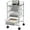 Chrome, variant on Utility Cart with 10 Drawers Rolling Storage Art Craft Organizer, Chrome