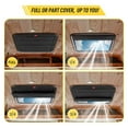 thumbnail image 4 of RV Vents Skylight Insulator Cover Waterproof Blackout Covers, for Campers Travel Trailers Foldable Sun Shade 41cm x 41cm/62cm ,Easy to Use, 4 of 6