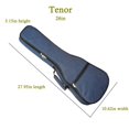 thumbnail image 3 of Farcaya Ukulele Case Bag Tenor 26 inch Soft Adjustable Dual Shoulder straps Backpack Case with 0.39 inch Thick Sponge Padding Protective Wa, 3 of 6