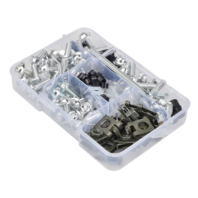 155 Pcs Kit en Acier Inoxydable Boulon de Carénage Plaque Vis Écrou USA