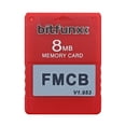 thumbnail image 2 of Tarjeta de memoria McBoot V1.953 de 8 MB gratis para PS2 FMCB 1.953 Tarjeta de memoria (Rojo) Ehuebsd Para estrenar, 2 of 5