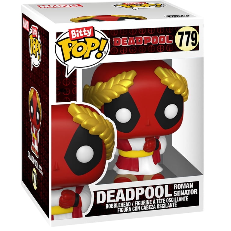 Funko, Funko Bitty POP, Deadpool Dinopool 4-Pack, Mini-Figure
