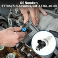 thumbnail image 2 of Inyector de combustible para MITSUBISHI CARISMA 1.8 16V GDI 97-06 Coincidencia de flujo No.E7T05071/1465A002/68F-13761-00-00 Boquilla de combustible Negra 1 Pc, 2 of 7