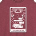 thumbnail image 3 of Instant Message - The Bookworm Tarot - Women's Racerback Tank Top, 3 of 6