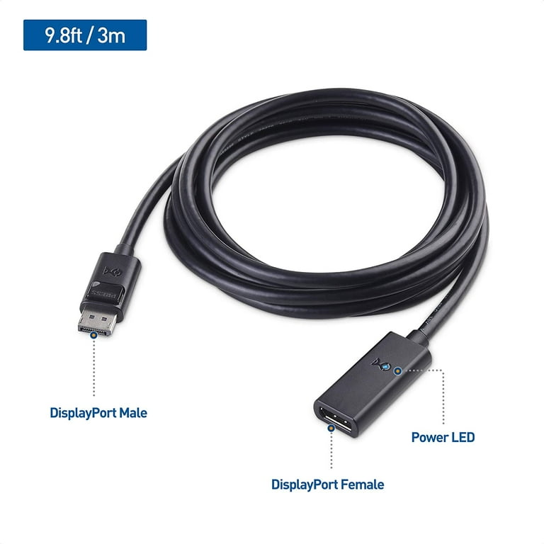 Cable Matters Active DisplayPort to DisplayPort Extension Cable