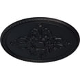 thumbnail image 3 of 40 5/8"OD x 1 3/4"P Milton Ceiling Medallion (Fits Canopies up to 7 7/8"), Hand-Painted Steel Gray, 3 of 6