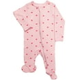 thumbnail image 3 of Wonder So Soft Modal by Wonder Nation Baby Unisex Two-Way Zipper Footed Sleep N Play Pajamas, 2-Pack, Sizes Preemie-6/9 Months, 3 of 3