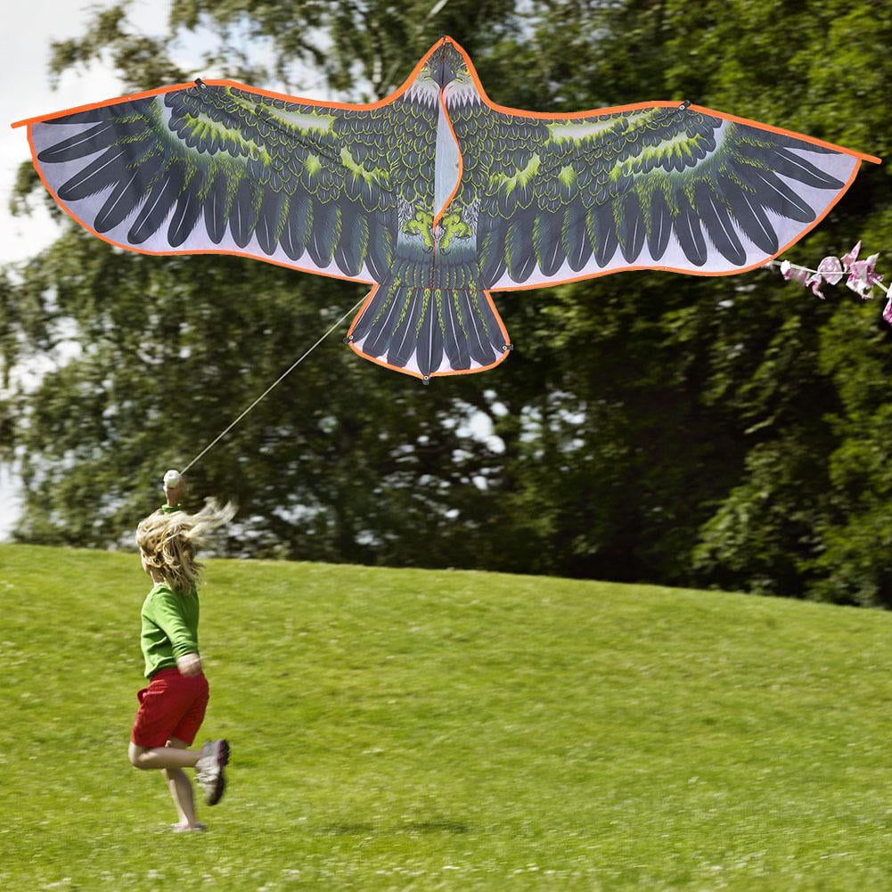 Eagle Kite Single Line Novelty Animal Kites Children's Outdoor Toy Huge 1.1m AB 