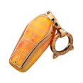 thumbnail image 4 of Almencla Car Key Fob Cover Case Protective for Byd Atto 3 Yuan Plus Han EV Yellow Keyring, 4 of 8