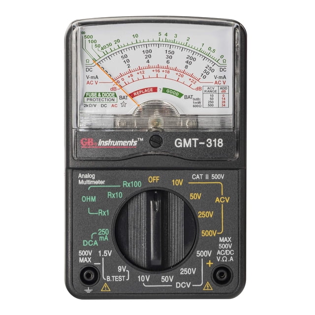 Gardner Bender GMT-318 Multimètre Analogique à 14 Niveaux