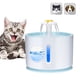 thumbnail image 1 of Alimentador De Agua Para Gatos, 3 Configuraciones Diferentes De Flujo De Agua Ventana De Nivel De Agua Súper Silenciosa De Gran Capacidad De 2,4 L Con Luz LED Fuente Para Mascotas, 1 of 7