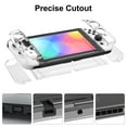 thumbnail image 4 of TSV 18-in-1 Travel Accessories Bundle Fit for Nintendo Switch OLED, Protective Carrying Case Travel Storage Bag with Screen Protectors, Clear Case & Thumb Grips, 4 of 7