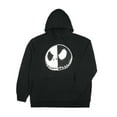thumbnail image 4 of The Nightmare Before Christmas Men's Jack Skellington Split Face Adult Pullover Sweatshirt Hoodie, 4 of 4
