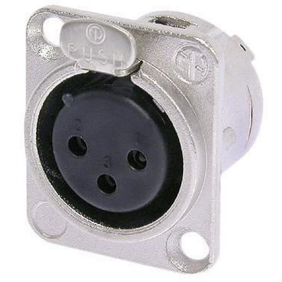 NEUTRIK - Neutrik XLR Panel Socket 3 Way