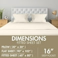 Homes Perception Breathable 100 Cotton Jersey Queen Sheets, 4pcs Set