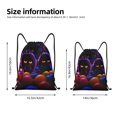 thumbnail image 2 of Pofeuu Five Nights At Freddy'S for Water-Resistant 210D Drawstring Bag Compact Foldable Design Gym Yoga Travel Essentials Lightweight Carryall-Small, 2 of 6