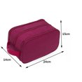 thumbnail image 1 of Bolso De Cosméticos Bolsa de cosméticos, organizador de separación en seco y húmedo, bolsas de embrague portátiles para acampar (rojo) Ndcxsfigh Para Estrenar, 1 of 5