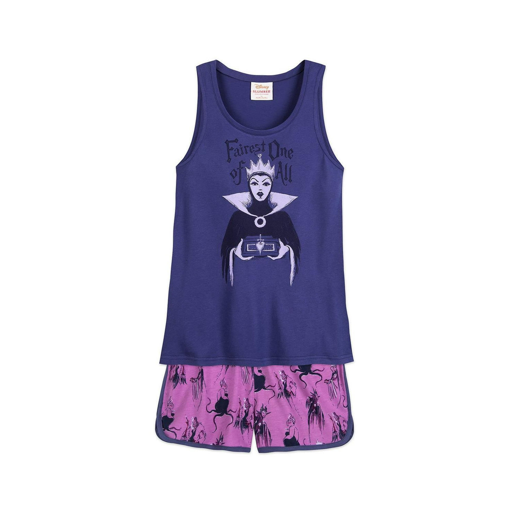 Disney Evil Queen Women s Tank and Shorts Pajama Set Walmart