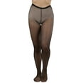 thumbnail image 2 of ToBeInStyle Womens Timelessly Classic Professional Fishnet Tights - Black - One Size, 2 of 5