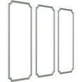 thumbnail image 2 of Ekena Millwork 28"W x 72"H Seville Panel Moulding Kit (Triple Panel), 2 of 10