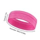 thumbnail image 2 of Diadema deportiva para correr que absorbe la humedad para gimnasio, entrenamiento, rosa, rojo, rojo, 2 of 6
