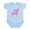 Sky Blue, variant on CafePress - Pink Funny Cute Chihuahua Infant Bodysuit - Baby Light Bodysuit, Size Newborn - 24 Months