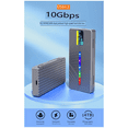 thumbnail image 3 of Smart Display M.2 Solid State Mobile Hard Drive Box 10GB Dual Protocol NVMe/ Aluminum Alloy, 3 of 8