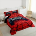 thumbnail image 3 of Manfei Black Game Console Bedding Comforter Set,Gamer Gaming Twin Comforter Sets,Halloween Spider Webs Bedding Set For Boys,Breathable Bedroom Decorative Reversible,2 Pieces, 3 of 8