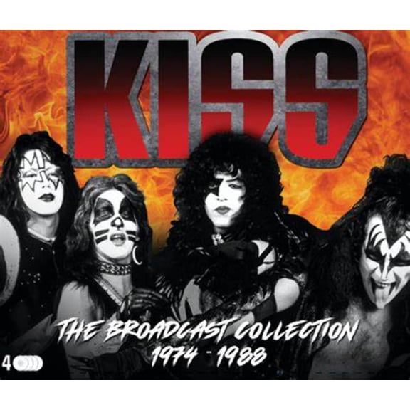 Kiss - The Broadcast Collection 1974-1988 [Import] (4 Cd's) - CD
