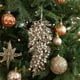 thumbnail image 1 of Seyotauo Glitter Christmas Leaves Garland | Powdered Pearl Cypress Tree Ornaments for Winter Festival Decoration | Champagne Pendant Sticky Powder Pearl Plastic Cypress Leaf Christmas Tree Decor, 1 of 6