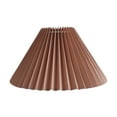 thumbnail image 2 of STARTIST Table Lamp Shade Standing Lamps Cover Creative Pleated Lampshade for Hotel Khaki, 2 of 8