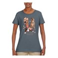 thumbnail image 2 of Wild Bobby, If It's Not a Pitbull It's Just a Dog Gift | Womens Dog Lover Graphic T-Shirt, Charcoal, Medium, 2 of 3