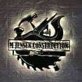 thumbnail image 5 of Handmadetneonsign Woodworking Metal Wall Art Light, Carpenter Metal Sign Wall Decor, Carpenter Metal Decor, 5 of 5