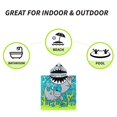 thumbnail image 5 of Kids Beach Towel for Boys Girls, Mermaid Beach Towel with Hood, Toddler Pool Towel with Hood, 5 of 5