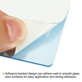 thumbnail image 5 of Uxcell Push Pull Door Sign Acrylic Self Adhesive Square Sticker Blue 4 Pack, 5 of 6