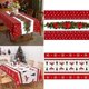 thumbnail image 2 of Mantel navideño Feliz Navidad Decoración para el hogar 2024 Mantel de copo de nieve de Navidad Navidad Noel Notal Año Nuevo 2025 Diciembre, 2 of 5